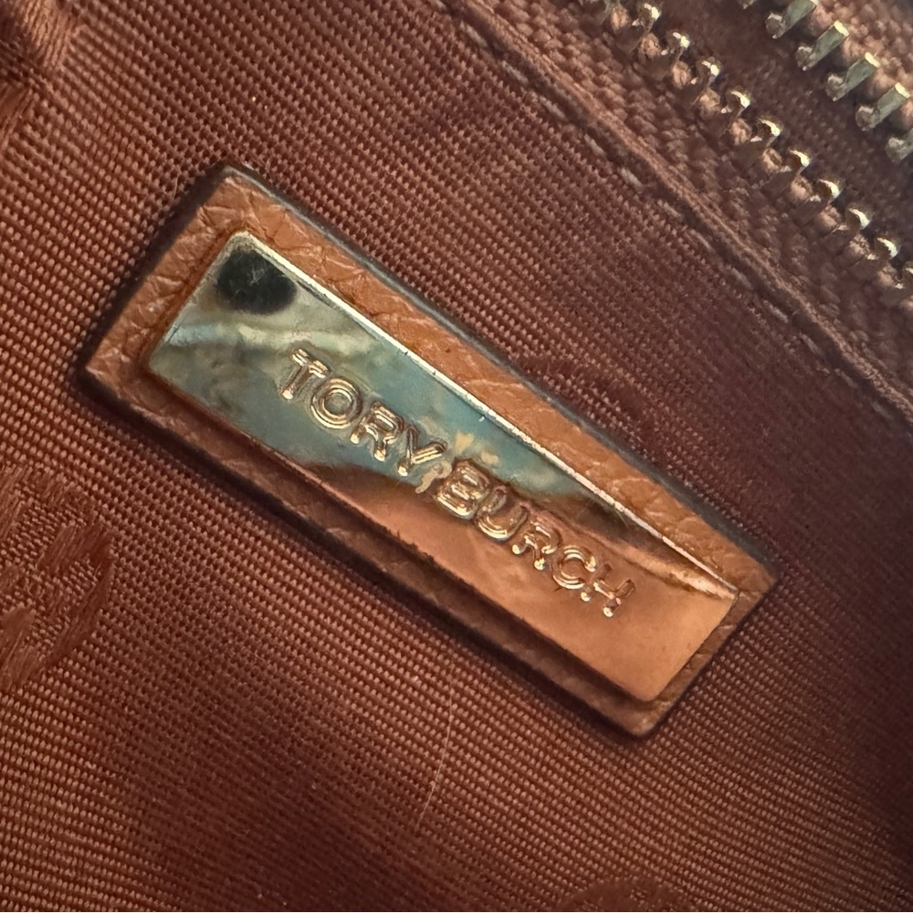 Tory Burch Brown Leather Crossbody Bag - Picture 4 of 7